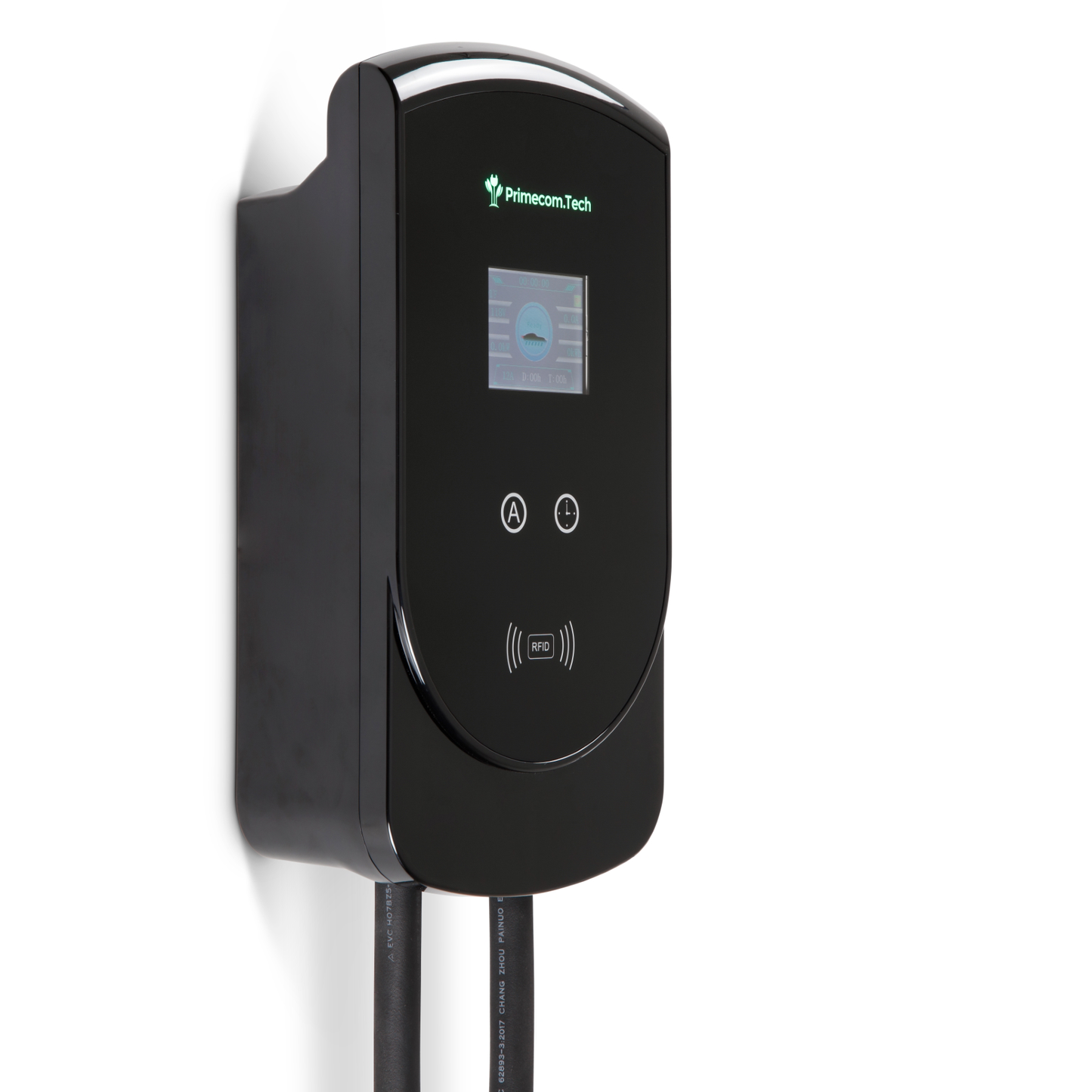 Primecom 80 Amp Level 2 EV Charger | 18ft to 50ft Cord Lengths | 22KW 220 Volt Only In ElectoGb