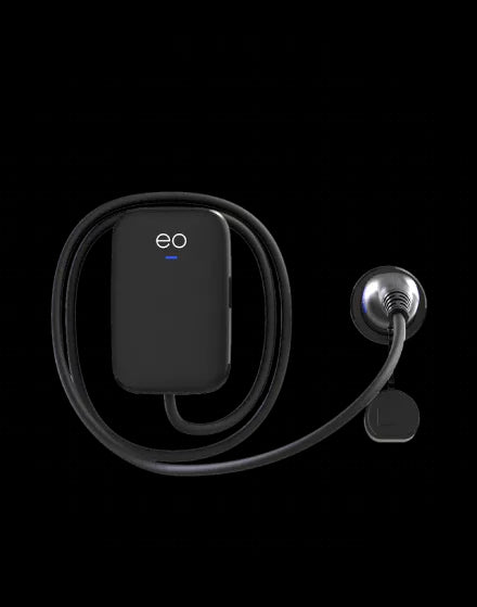 EO Mini Pro 3 EV Charger Type 2 Tethered 7.2kW EM301-T2T-PME-DCL Black Single Phase Only In ElectoGb