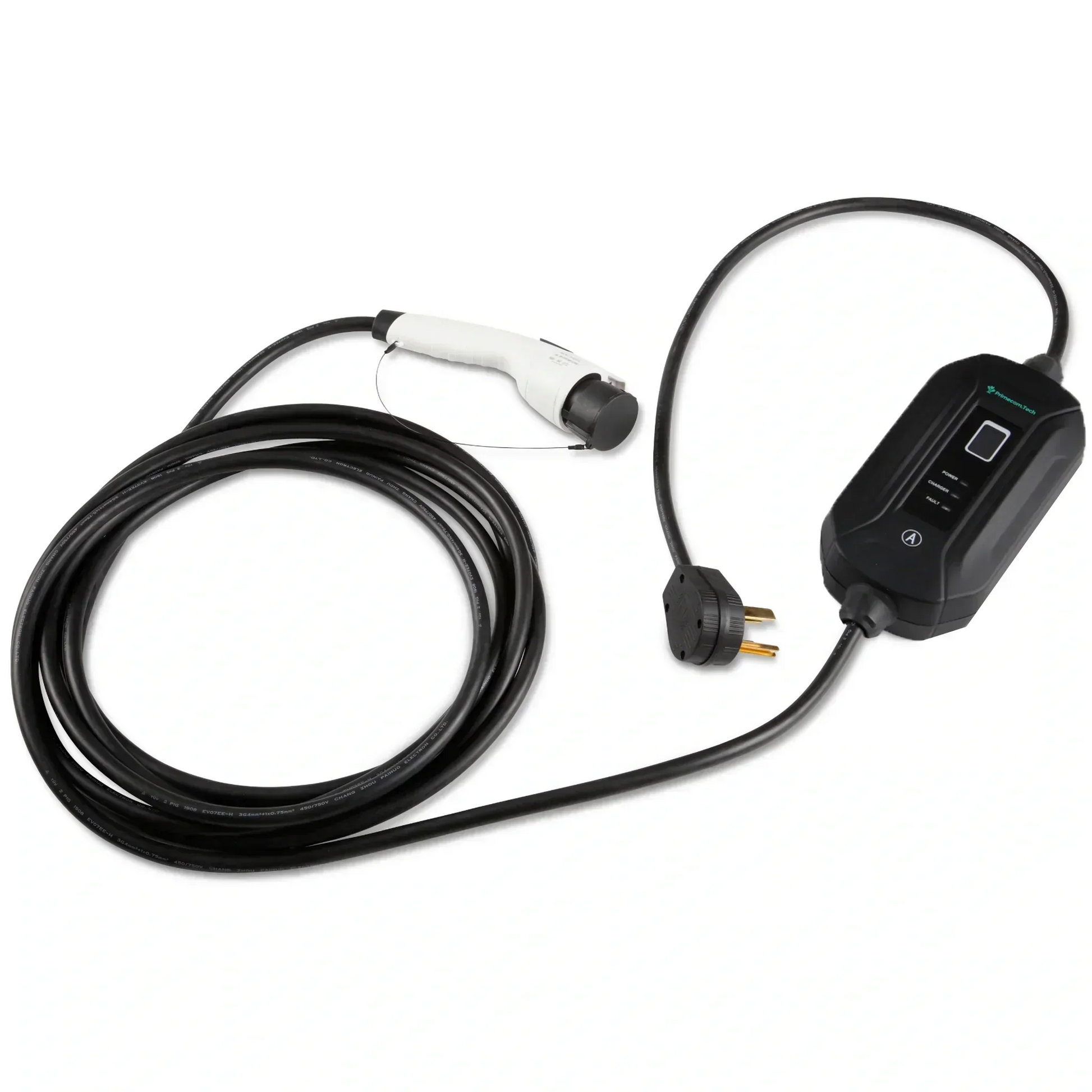 Primecom 24 Amp Level 2 EV Charger Amperage Adjustable: 10A - 16A - 24A Only In ElectoGb