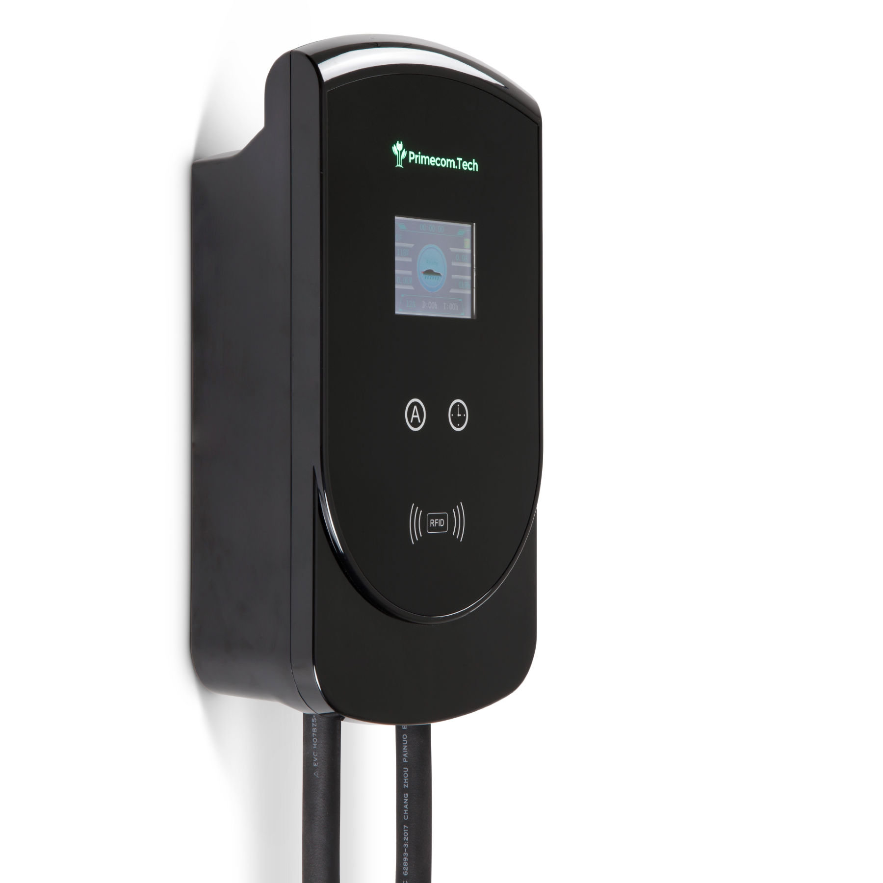 Primecom 80 Amp Level 2 EV Charger | 18ft to 50ft Cord Lengths | 22KW 220 Volt Only In ElectoGb