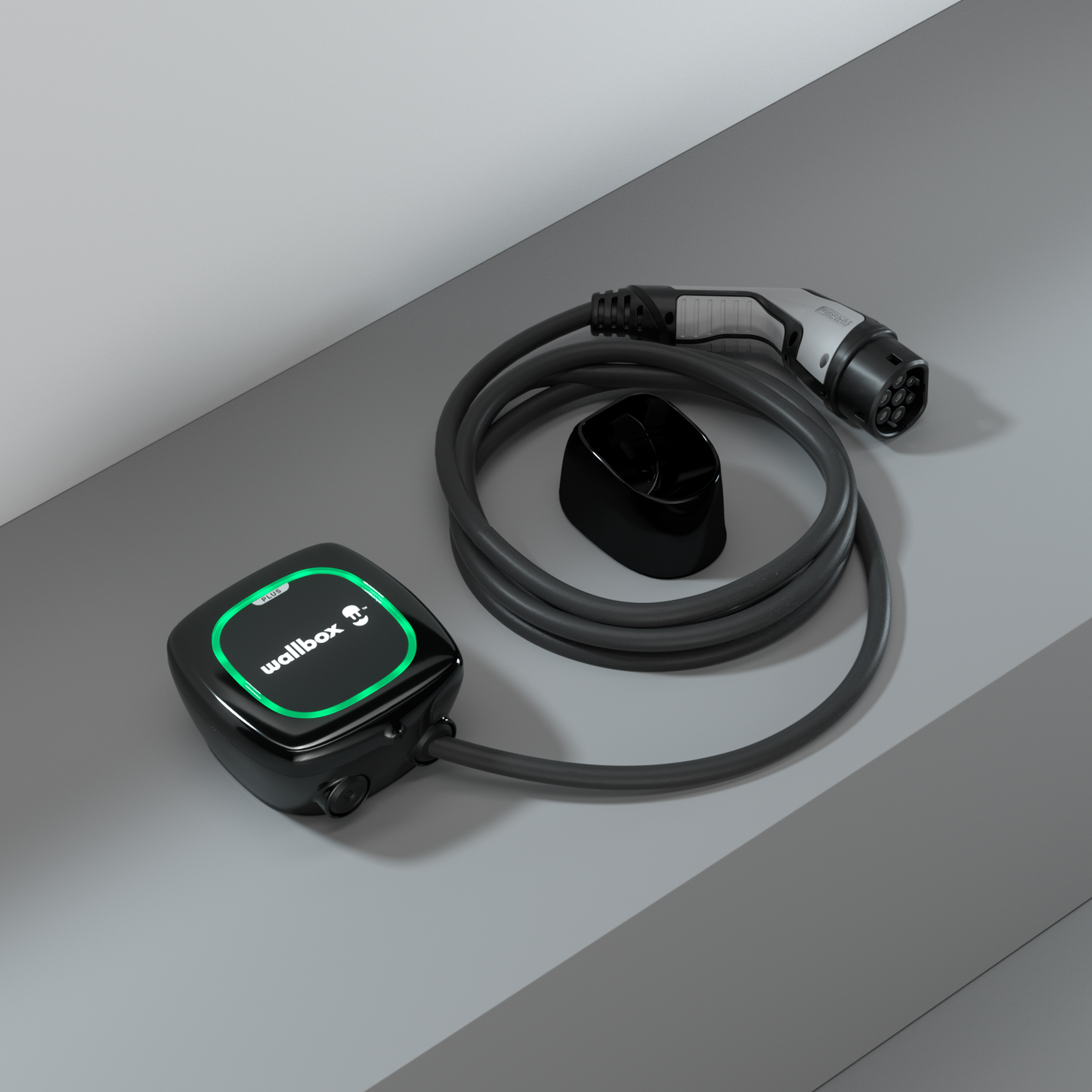 Wallbox Pulsar Max 7kw EV Charge Point, Tethered Charger - Type 2 Only In ElectoGb