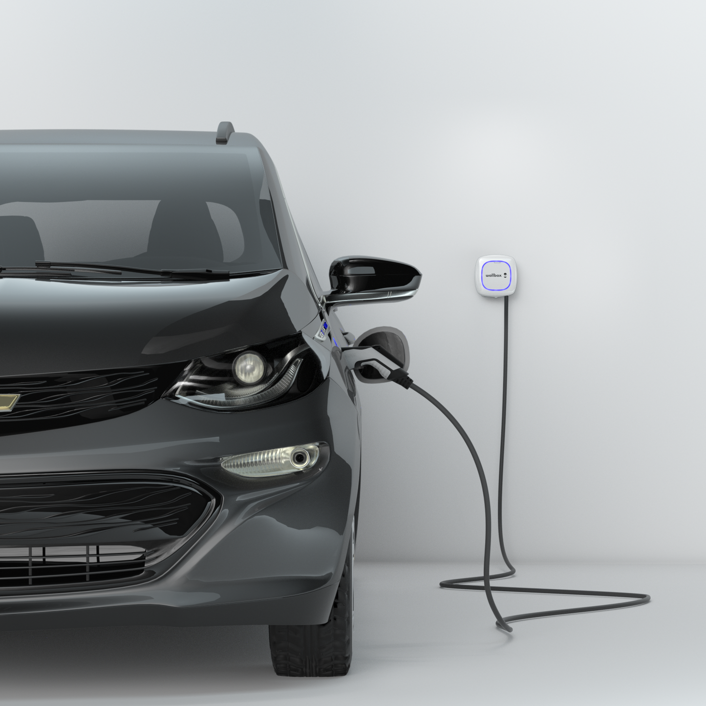 Wallbox Pulsar Max 7kw EV Charge Point, Tethered Charger - Type 2 Only In ElectoGb