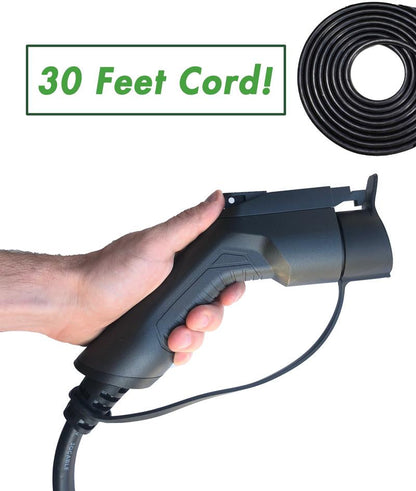 Primecom 40 & 48 Amp Level 2 EV Charger 220 Volt | 30 - 40 - 50 Feet Only In ElectoGb