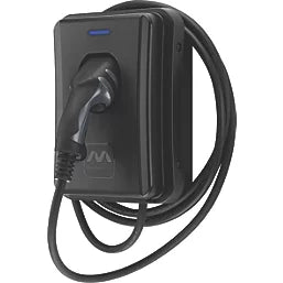 MASTERPLUG 1 PORT 7.4KW MODE 3 TYPE 2 SOCKET TETHERED SMART EV CHARGER WITH 5M CABLE BLACK Only In ElectoGb